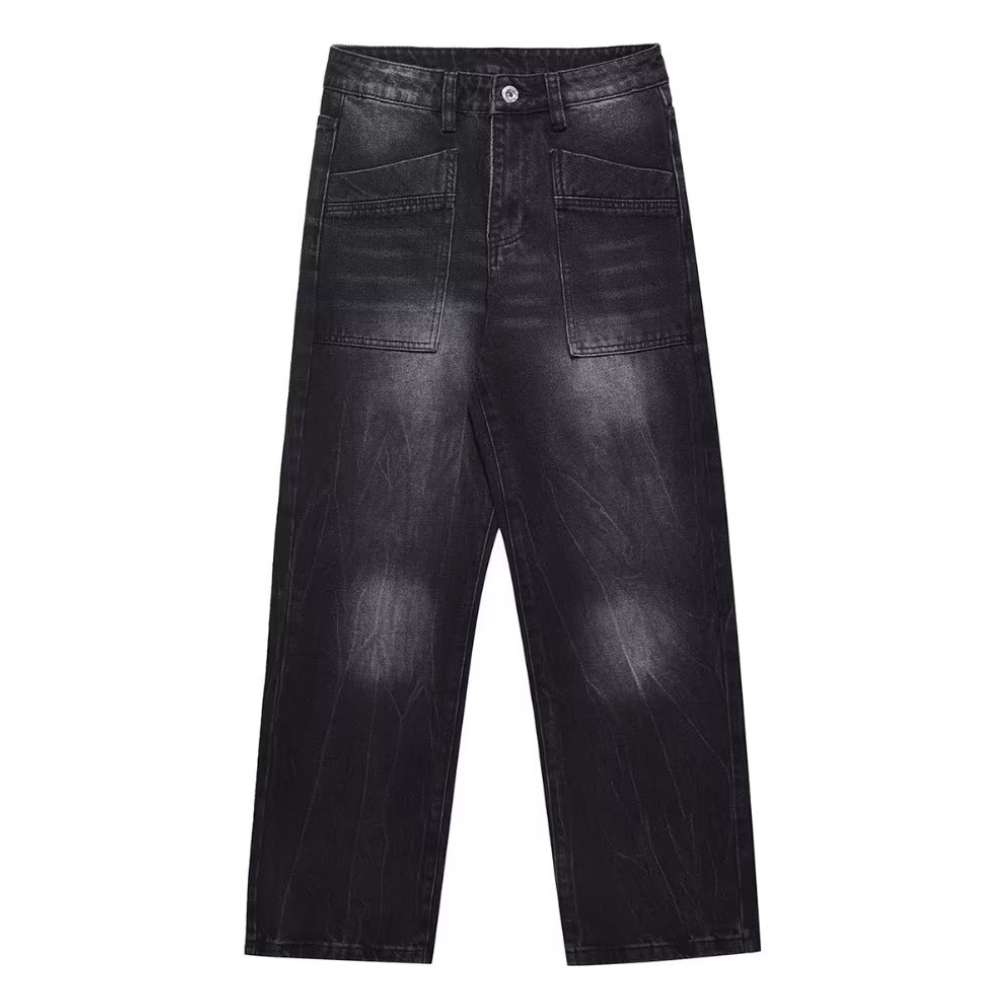 Hip Hop Black Wash Jeans