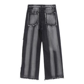 High Street Frayed Gradient Jeans