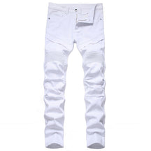 Men's Jeans Men Textured Slant Pocket Pants