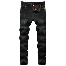 Men's Winter Fleece Warm Jeans