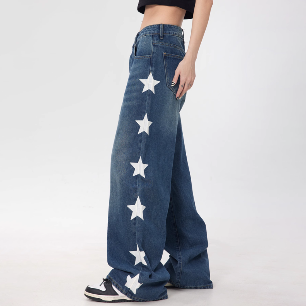 Street Side Star Jeans