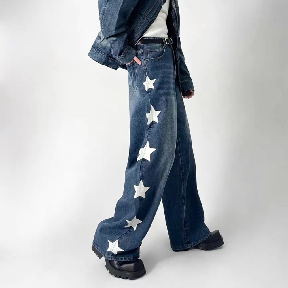 Street Side Star Jeans