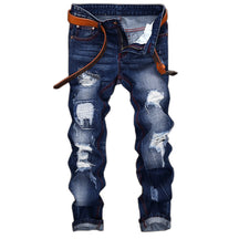 Men's Straight Jeans Spring Fashion Casual Pants