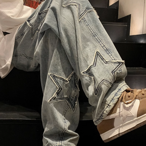 Japanese Star Straight Jeans