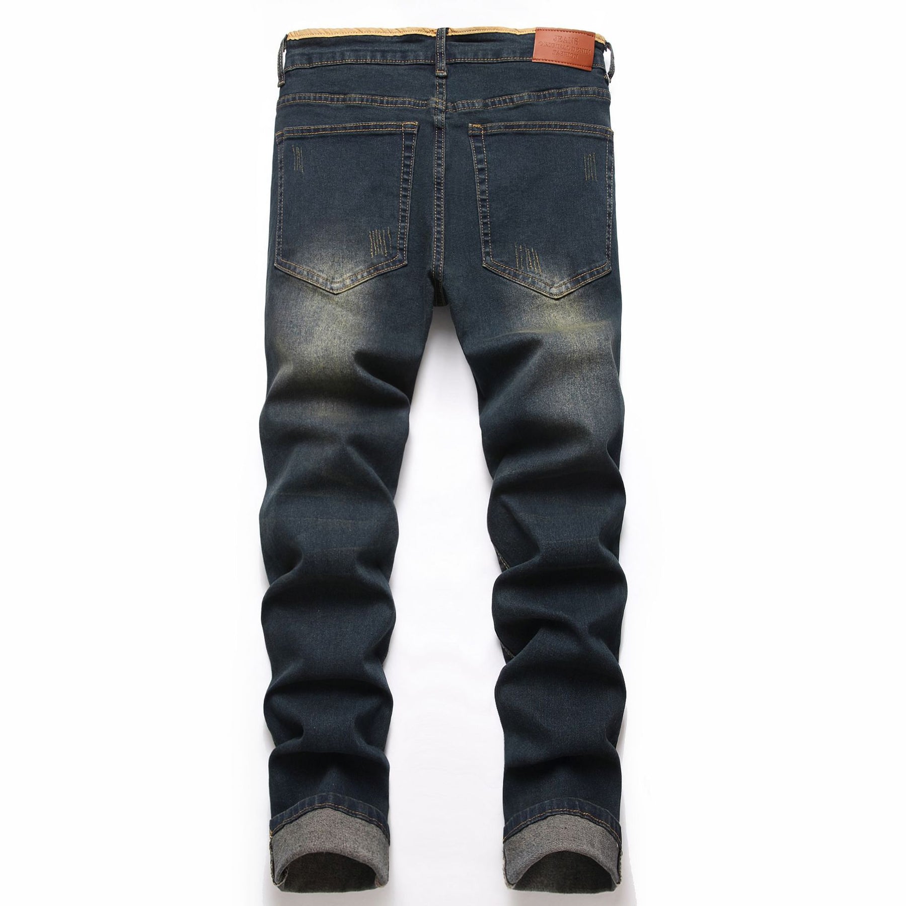 Stretch Jeans Retro Trendy Men's Pants