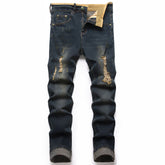 Stretch Jeans Retro Trendy Men's Pants