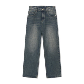 Men's Straight Leg Loose Ins Trendy Jeans For All Seasons