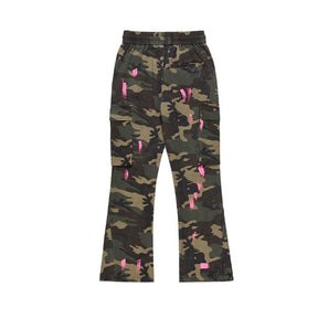 Urban Street Camouflage Splash Jeans