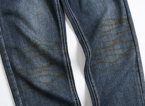 Men's Fashion Jeans Ripped Denim Pants